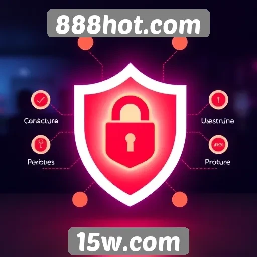 Funcionalidades de segurança do site 888hot.com